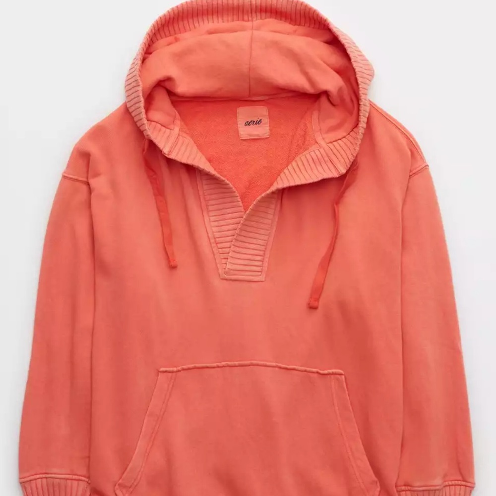 Aerie Down-to-Earth Henley hoodie